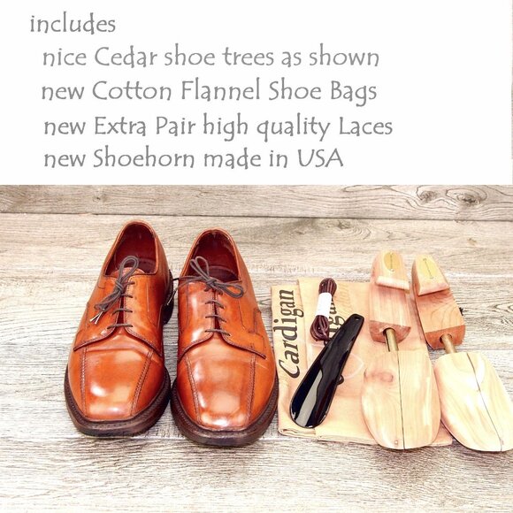 Allen Edmonds HILLCREST 9.5 D Chestnut * add $15 Cedar Trees main image 5